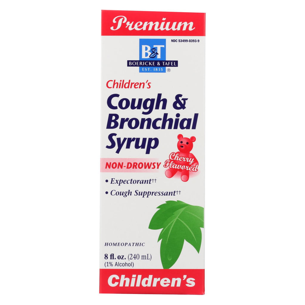 Boericke And Tafel - Children's Cough And Bronchial Syrup - 8 Fl Oz