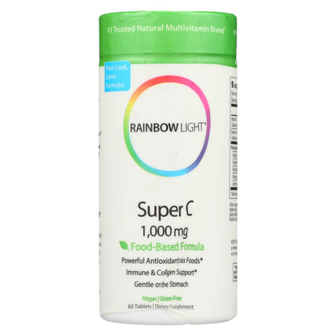 Rainbow Light Super C - 1000 Mg - 60 Tablets