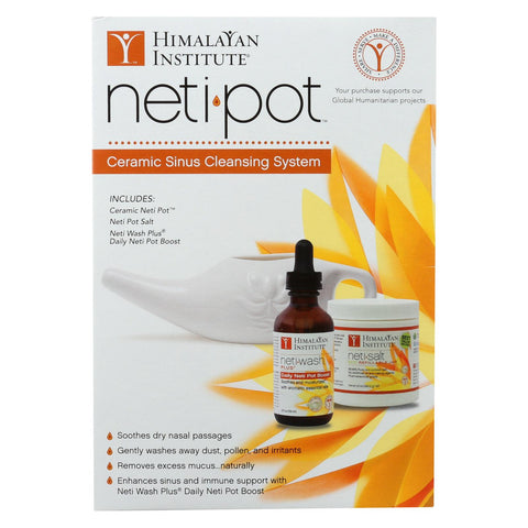 Himalayan Institute Press Neti Pot Starter Kit