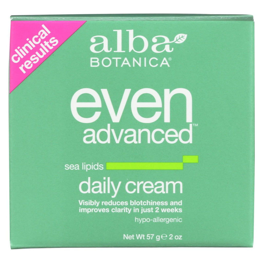 Alba Botanica - Natural Even Advanced Daily Cream - 2 Oz