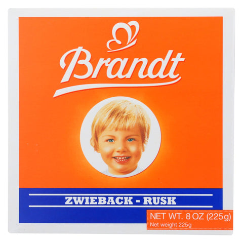 Brandt Zwieback - Case Of 10 - 8 Oz