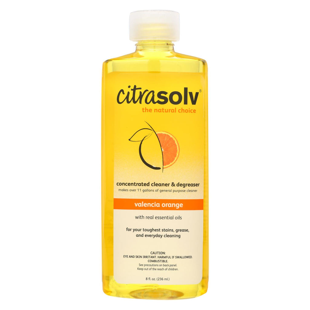 Citrasolv Natural Cleaner And Degreaser Valencia Orange - 8 Fl Oz