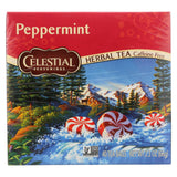 Celestial Seasonings Herbal Tea Caffeine Free Peppermint - 40 Tea Bags - Case Of 6