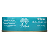 Divina - Dolmas Stuffed Grape Leaves - Case Of 12 - 7 Oz.