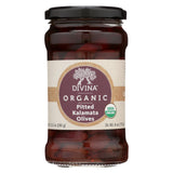 Divina - Organic Pitted Kalamata Olives - Case Of 6 - 6 Oz.