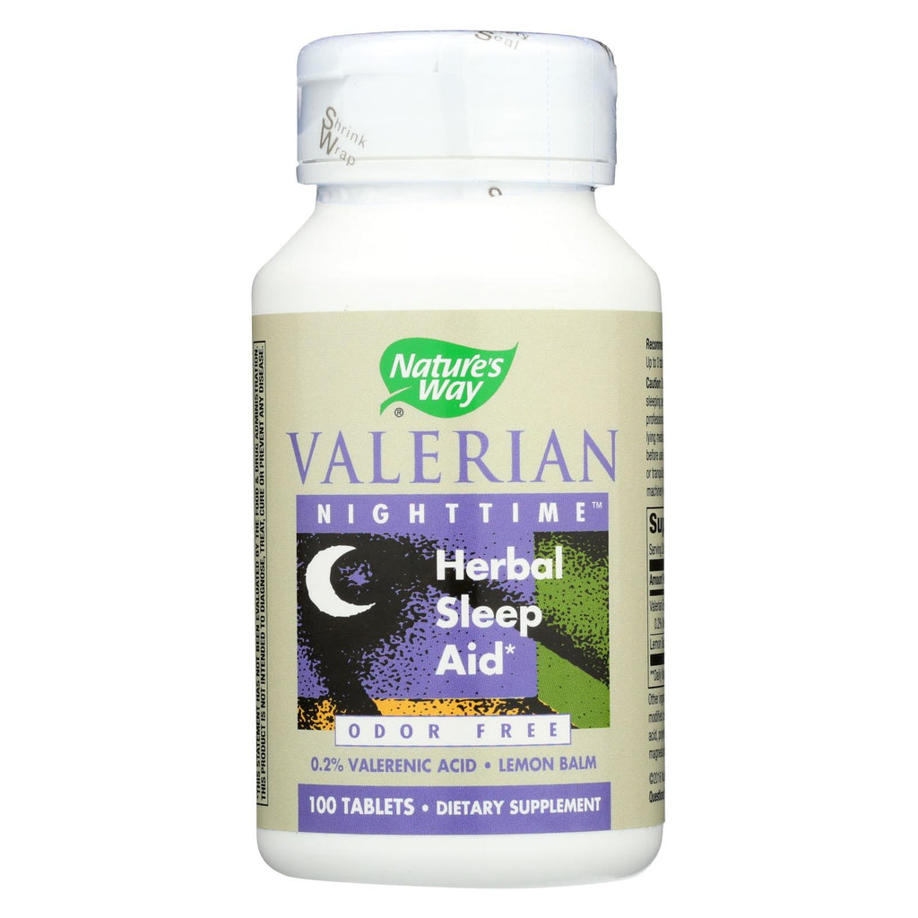 Nature's Way - Valerian Nighttime - 100 Tablets