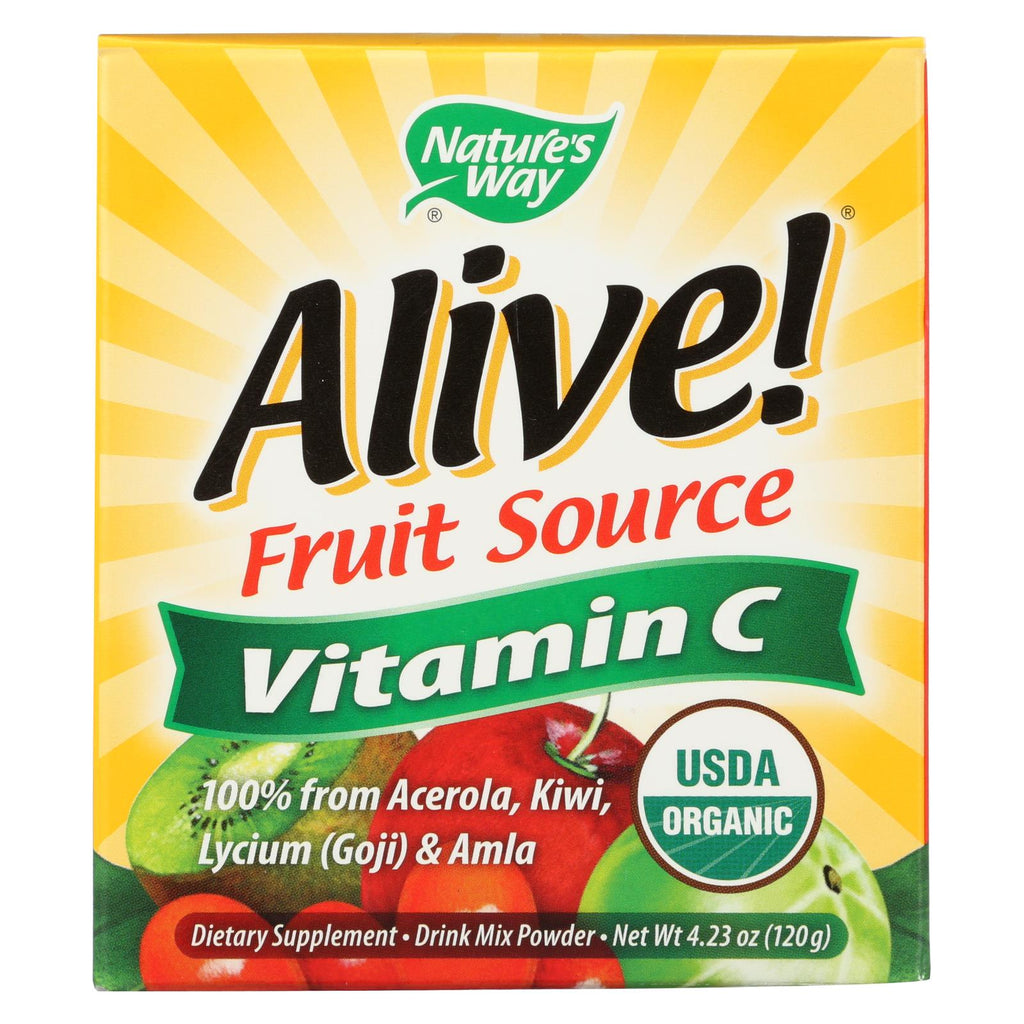 Nature's Way - Alive! Fruit Source Vitamin C - 120g