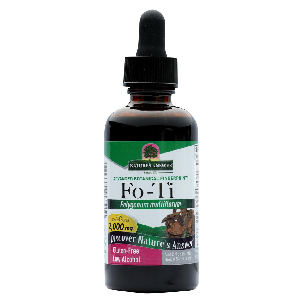 Nature's Answer - Fo-ti Cured Root - 2 Fl Oz