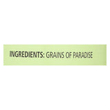 Frontier Herb Gourmet Grains Of Paradise Seed - Ivory Coast - Grinder Bottle - 2.26 Oz - Case Of 6