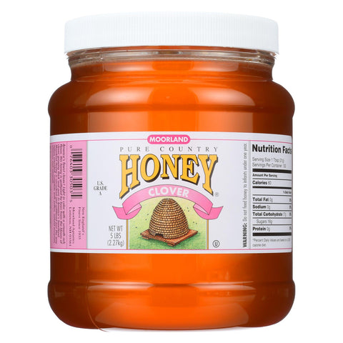 Moorland Clover Honey - 5 Lb