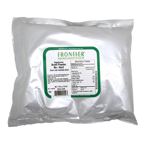 Frontier Herb Broth Powder - No Beef - Bulk - 1 Lb