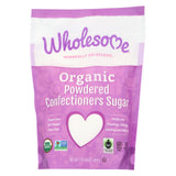 Wholesome Sweeteners Powdered Sugar - Organic And Natural - Case Of 6 Lbs