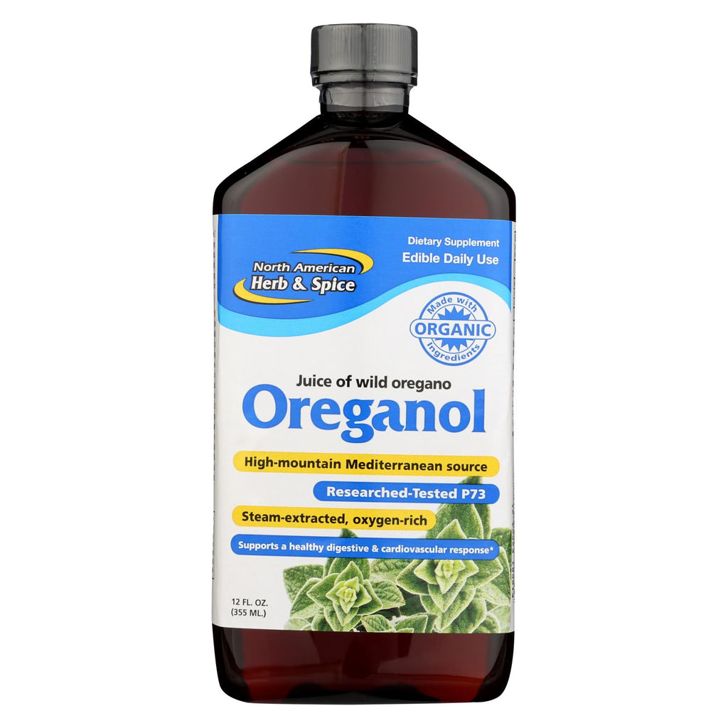 North American Herb And Spice Oreganol Juice Of Wild Oregano - 12 Fl Oz