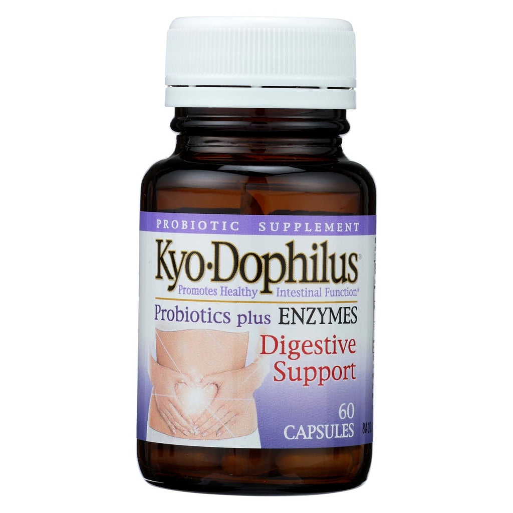 Kyolic - Kyo-dophilus With Enzymes Digestion - 60 Capsules