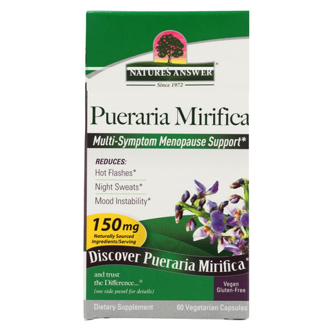 Nature's Answer - Pueraria Mirifica Estro Balance - 60 Vegetarian Capsules