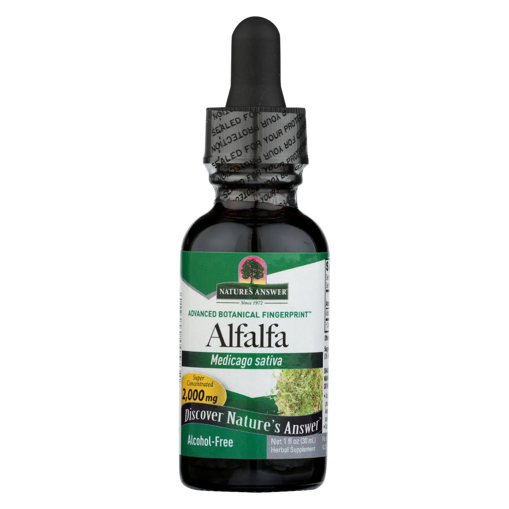 Nature's Answer - Alfalfa Herb - 1 Fl Oz