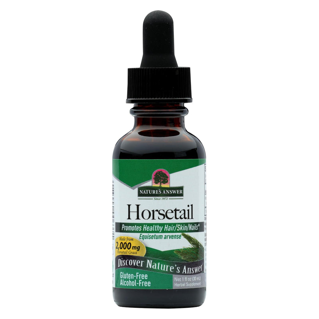 Nature's Answer - Horsetail Herb Alcohol Free - 1 Fl Oz