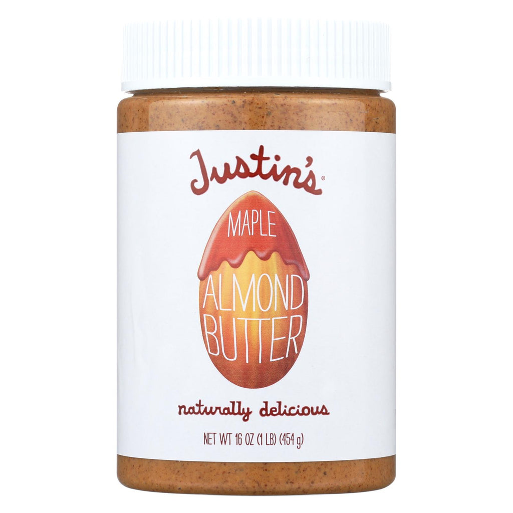 Justin's Nut Butter Almond Butter - Maple - Case Of 6 - 16 Oz.