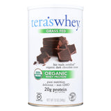 Teras Whey Protein Powder - Whey - Organic - Fair Trade Certified Dark Chocolate Cocoa - 12 Oz