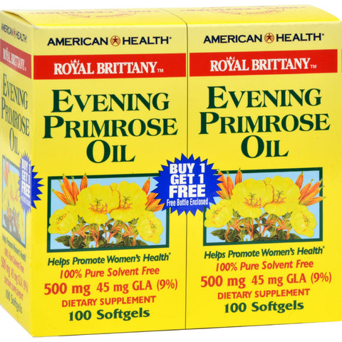 American Health - Royal Brittany Evening Primrose Oil 100+100 Softgels