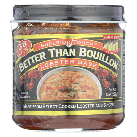 Better Than Bouillon Seasoning - Lobster Base - Case Of 6 - 8 Oz.