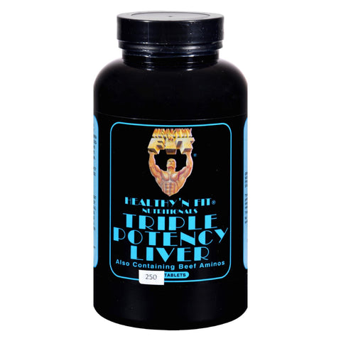 Healthy 'n Fit Triple Potency Liver - 250 Tablets