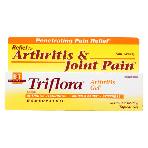 Boericke And Tafel - Triflora Arthritis Gel - 2.75 Oz