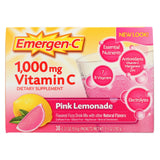 Alacer - Emergen-c Vitamin C Fizzy Drink Mix Pink Lemonade - 1000 Mg - 30 Packets