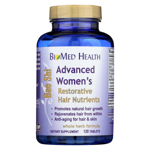 Biomed Health Advanced Women's Bao Shi Restorative Hair Nutrients - 120 Caplets