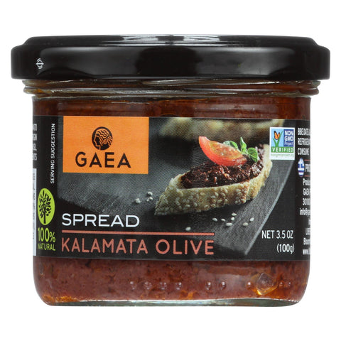 Gaea Kalamata Olive Tapenade - Case Of 6 - 3.53 Oz