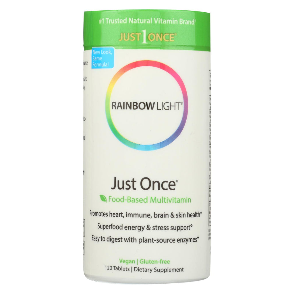 Rainbow Light Just Once Food-based Multivitamin - 120 Tablets