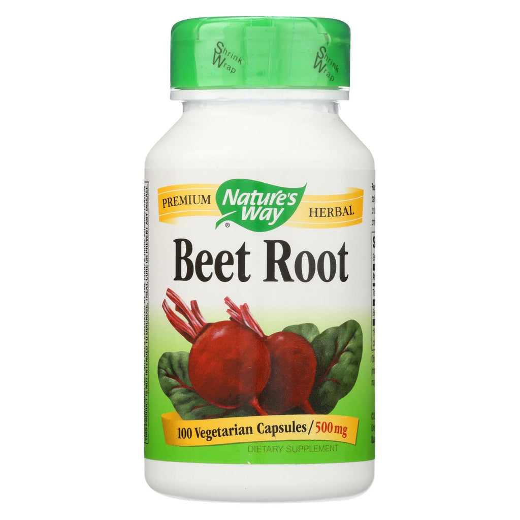 Nature's Way - Beet Root - Beta Vulgaris - 100 Capsules