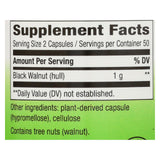 Nature's Way - Black Walnut Hulls - 100 Capsules