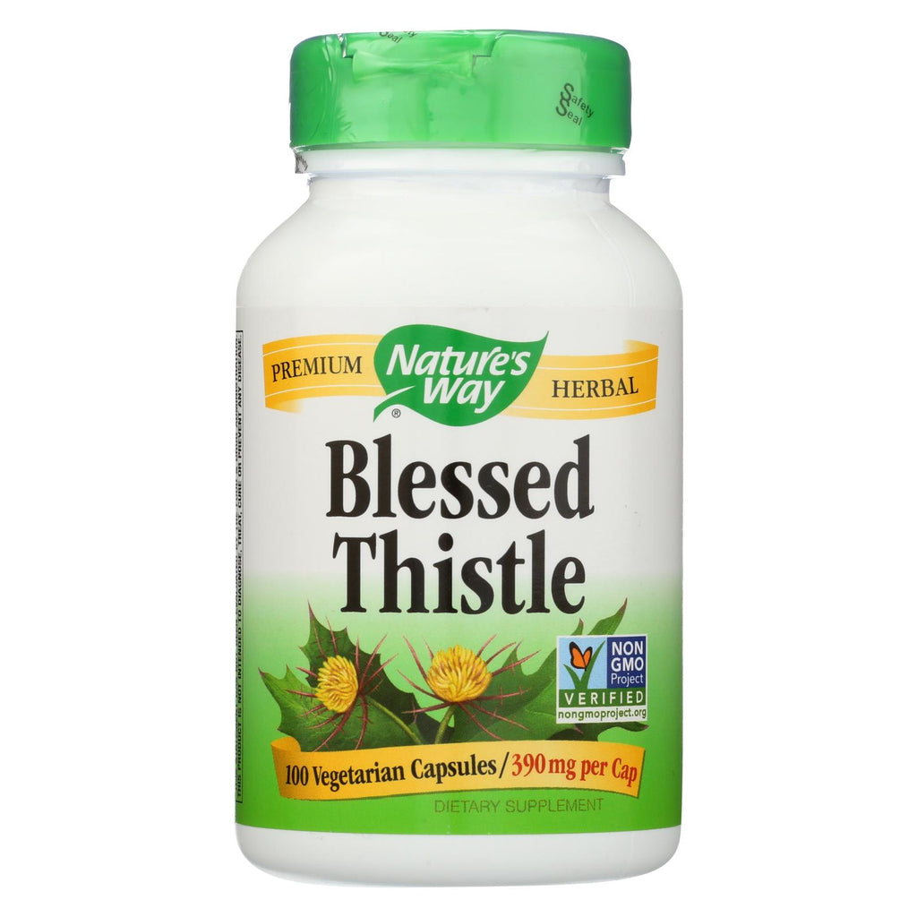 Nature's Way - Blessed Thistle - 100 Vegetarian Capsules