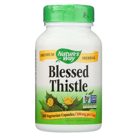 Nature's Way - Blessed Thistle - 100 Vegetarian Capsules