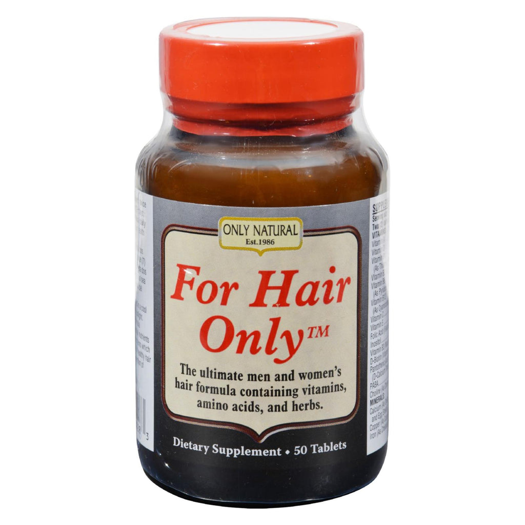 Only Natural For Hair Only - 50 Tablets