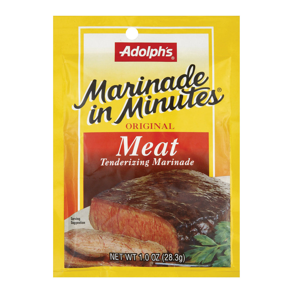 Adolphs - Marinade - Meat - Case Of 24 - 1 Oz