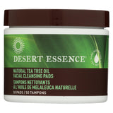 Desert Essence - Natural Tea Tree Oil Facial Cleansing Pads - Original - 50 Pads