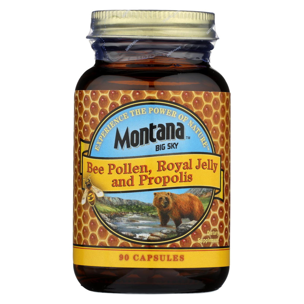 Montana Bee Pollen Royal Jelly And Propolis - 90 Capsules