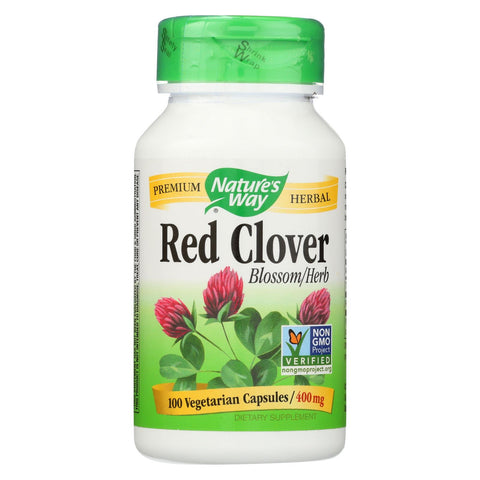 Nature's Way - Red Clover Blossom And Herb - 100 Capsules