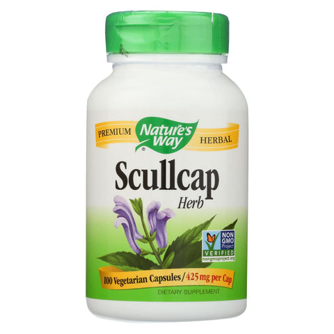 Nature's Way - Scullcap Herb - 100 Capsules