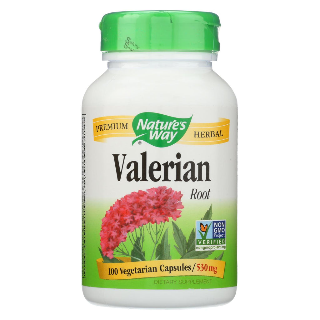 Nature's Way - Valerian Root - 100 Capsules