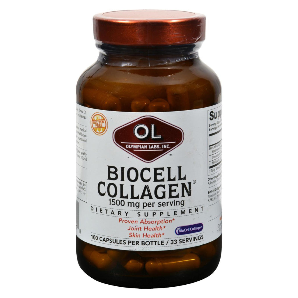 Olympian Labs Biocell Collagen - 100 Capsules