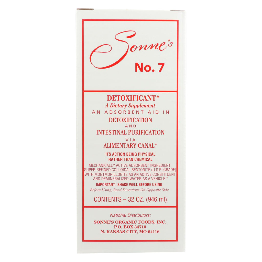 Sonne's Detoxification No 7 - 32 Fl Oz