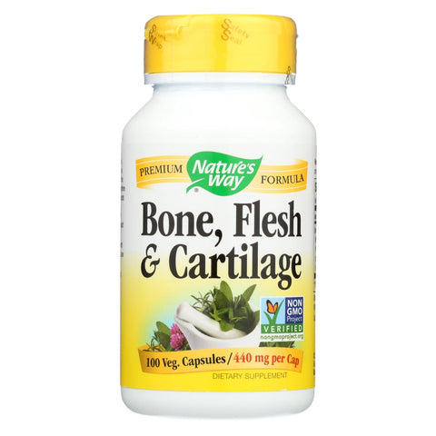 Nature's Way - Bone, Flesh And Cartilage - 100 Capsules