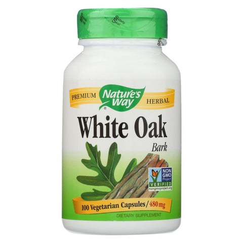 Nature's Way - White Oak Bark - 100 Capsules