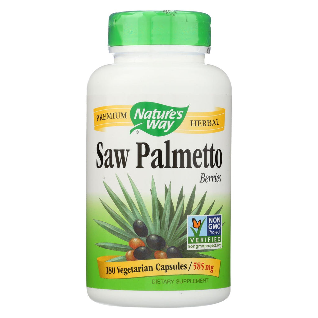 Nature's Way - Saw Palmetto Berries - 180 Capsules