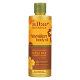 Alba Botanica - Hawaiian Body Oil Kukui Nut - 8.5 Fl Oz