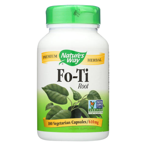 Nature's Way - Fo-ti Root - 100 Capsules