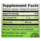 Nature's Way - Licorice Root - 100 Capsules